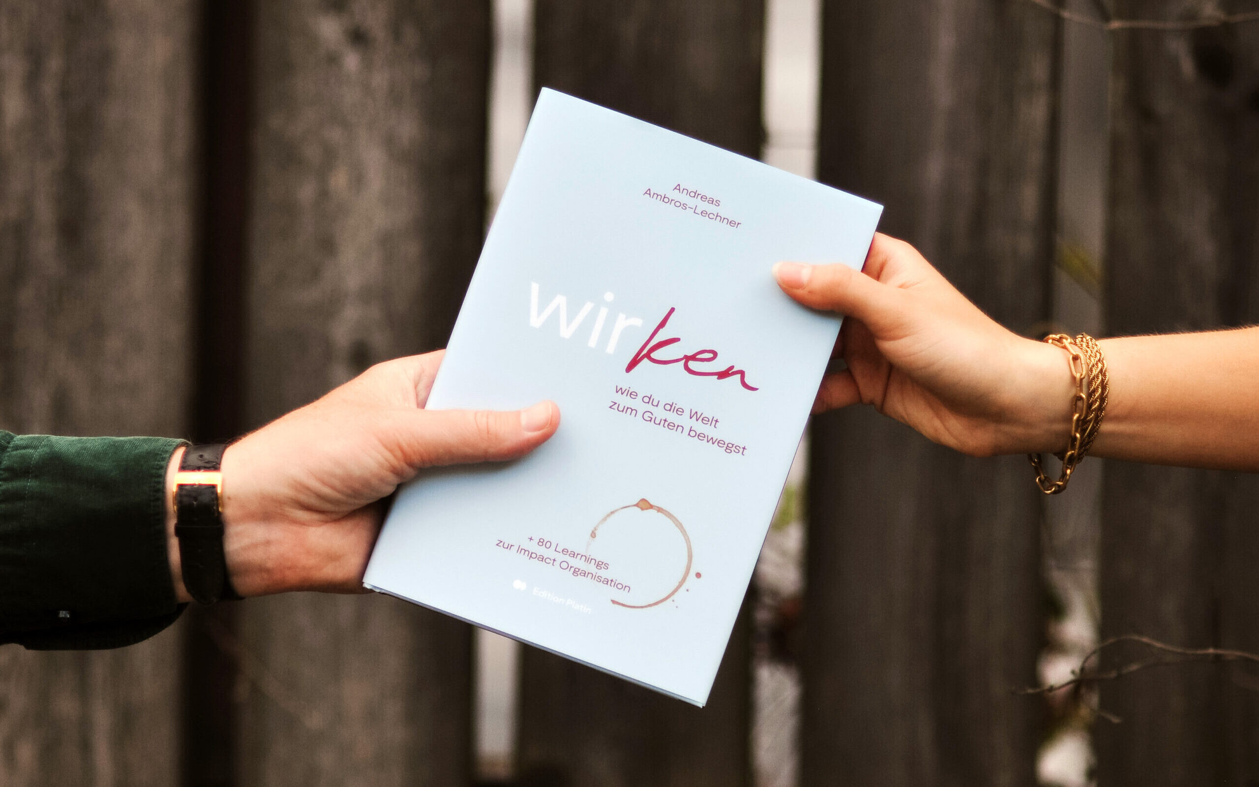 Buch "wirken" von Andreas Ambros-Lechner